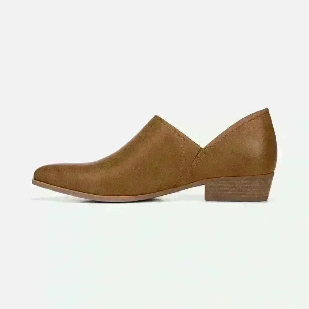 Naturalizer Carlyn Tan Slip-On Pointed Toe Bootie Size 9 Wide - Picture 3 of 9
